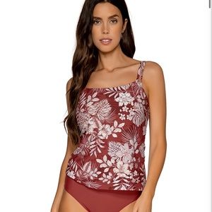 Sunsets Hawaiian Hideaway Taylor Tankini Top